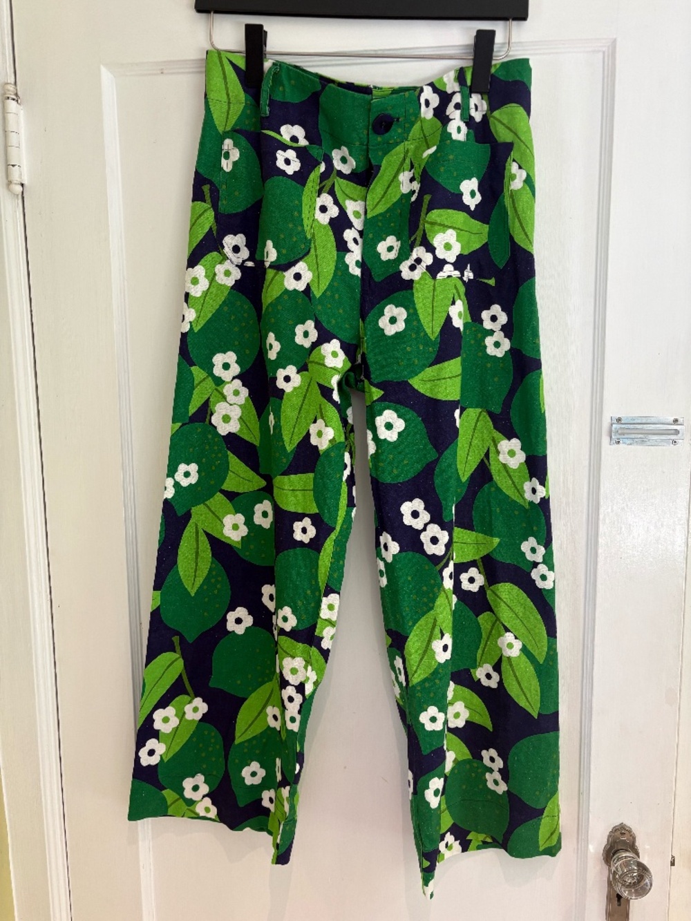 NWOT Leslie Evers Dana Linen Pant size L